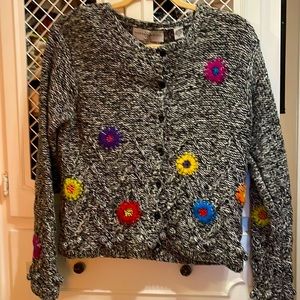 MARISA CHRISTINA button down sweater.
